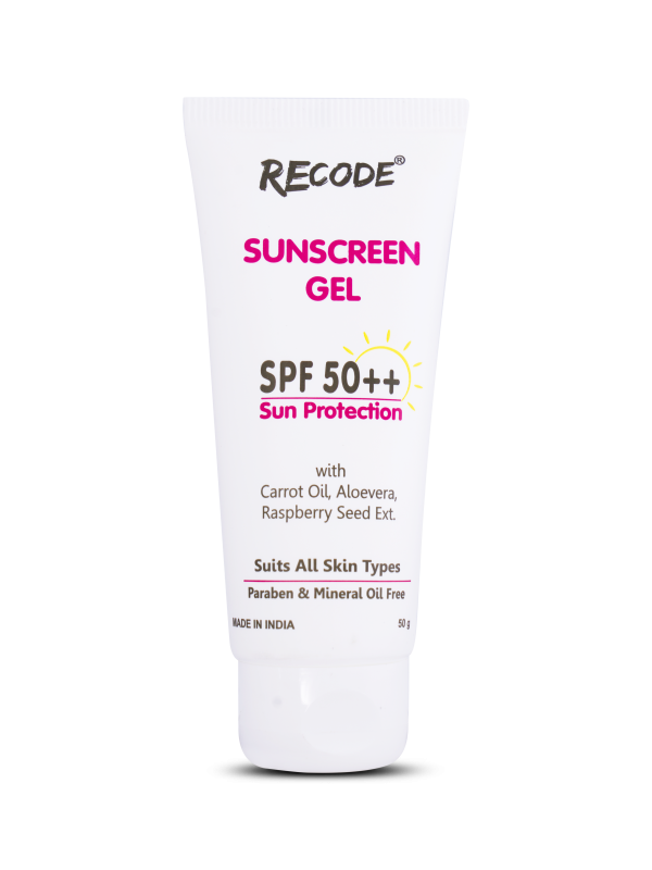 Recode SPF 50++ Sunscreen Protection Gel - 50 G Hot on Sale