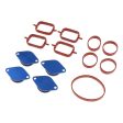 Maxbell 33mm for BMW M57 SWIRL BLANKS FLAPS repair delete kit+ intake gaskets Blue on Sale