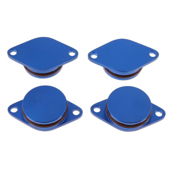 Maxbell 33mm for BMW M57 SWIRL BLANKS FLAPS repair delete kit+ intake gaskets Blue on Sale