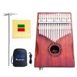 Maxbell 17 Key Kalimba Finger Thumb Piano Mbira Musical Percussion Online now