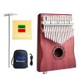 Maxbell 17 Key Kalimba Finger Thumb Piano Mbira Musical Percussion Online now