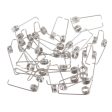 Maxbell 20Pcs Trombone Water Key  Spit Valve Spring Steel Silver for Trombone Parts For Discount