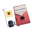 Maxbell 17 Key Kalimba Finger Thumb Piano Mbira Musical Percussion Online now