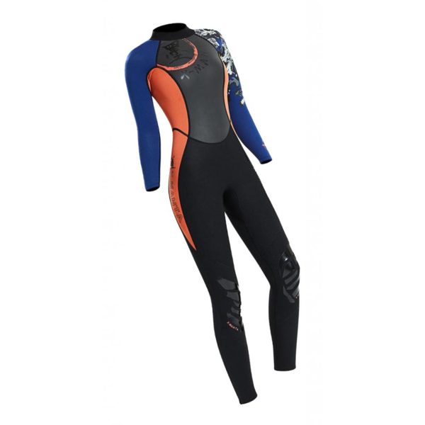 Maxbell Women 1.5mm Diving Wetsuit Long Sleeve Wet Suit Jumpsuit Fullsuit  S Supply