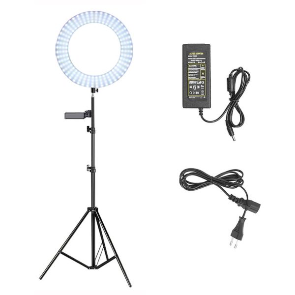 Maxbell 14inch Dimmable LED Ring Light Camera Fill Light with Tripod and Phone Clip Online