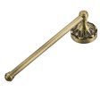 Maxbell Antique Bronze Brass Carved Wall Mounted Towel Rack Bathroom Accessories Online now